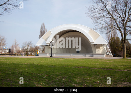 die Bandshell im freien Musikveranstaltungen in toronto Stockfoto