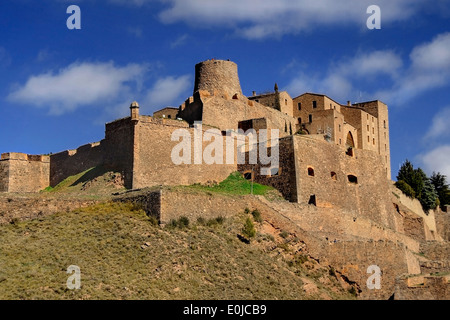 Cardona Castle, Provinz Barcelona, Catalonia. Stockfoto