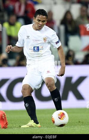 Turin, Italien. 14. Mai 2014. Europa-League-Cup-Finale. Benfica Lissabon (Port) gegen Sevilla (Esp). CarlBacca (Sevilla) Credit: Aktion Plus Sport/Alamy Live-Nachrichten Stockfoto