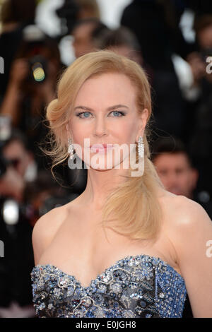 Cannes, Frankreich. 14. Mai 2014. CANNES, Frankreich - Mai 14: Nicole Kidman besucht die Eröffnungsfeier und "Grace of Monaco" premiere auf dem 67. jährlichen Cannes Film Festival am 14. Mai 2014 in Cannes, Frankreich. Bildnachweis: Friedrich Injimbert/ZUMAPRESS.com/Alamy Live-Nachrichten Stockfoto
