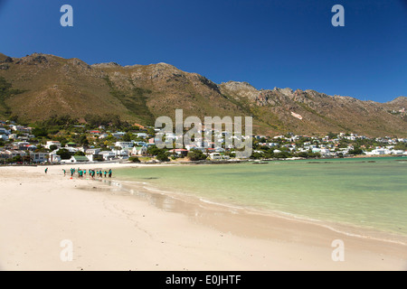 Strand in Gordons Bay, Western Cape, Südafrika Stockfoto