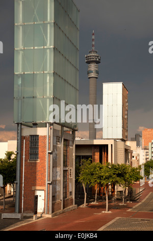 Constitutional Court of South Africa auf Constitution Hill in Johannesburg, Gauteng, Südafrika, Afrika Stockfoto