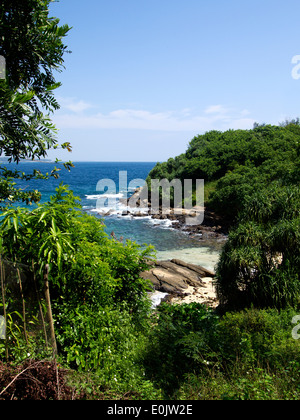 Schöne Landschaft in Hikkaduwa, Sri Lanka Stockfoto