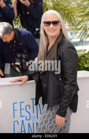 Cannes, Frankreich. 14. Mai 2014. CANNES, Frankreich - 14. Mai: Jane Campion besucht die Jury Fototermin auf dem 67. jährlichen Cannes Film Festival am 14. Mai 2014 in Cannes, Frankreich. Bildnachweis: Friedrich Injimbert/ZUMAPRESS.com/Alamy Live-Nachrichten Stockfoto