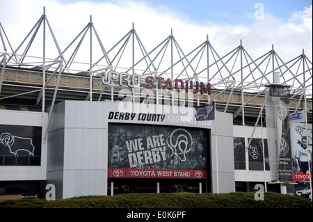 Derby County Football Club der iPRO Stadion Stockfoto