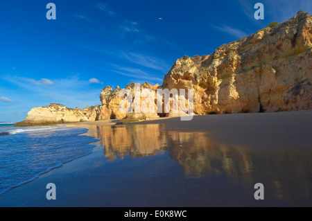 Tres Irmãos Strand, Portimao, Alvor, Praia Dos Tres Irmãos, Algarve, Portugal, Europa Stockfoto