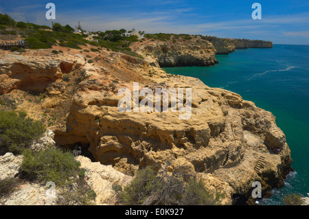 Algar Seco, Carvoeiro, Lagoa, Algarve, Portugal Stockfoto
