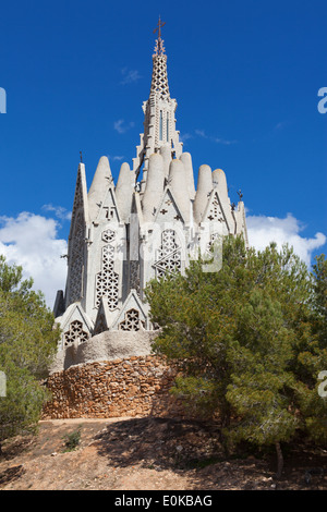 Heiligtum von Montserrat in Montferri, Tarragona, Katalonien. Stockfoto