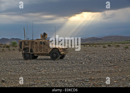 US-Soldaten mit 1. Platoon, Blackfoot Company, 1st Battalion (Airborne), 501. Infanterie-Regiment, Task Force blau G Stockfoto