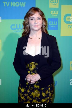 Megan Follows im Ankunftsbereich für The CW Network 2014 Upfront Präsentation, The London Hotel, New York, NY 15. Mai 2014. Foto von: Derek Sturm/Everett Collection Stockfoto