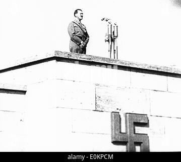 Adolf Hitler anlässlich einer Party Reichsparteitag Stockfoto