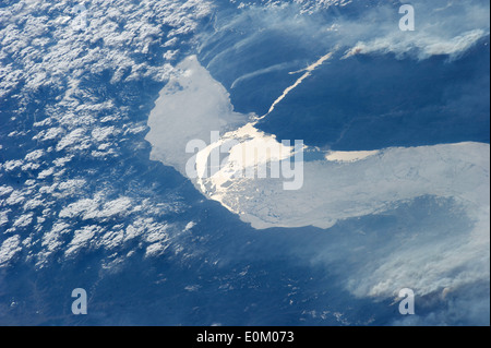 Südliche Hälfte des Baikalsees im östlichen Russland Stockfoto