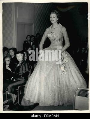 1. Januar 1953 - Eröffnung des Park Lane Fair Ã ¢ Â'¬â €œ Prinzessin Alice, Gräfin von Athlone, heute eröffnete der Park Lane Fair, Stockfoto