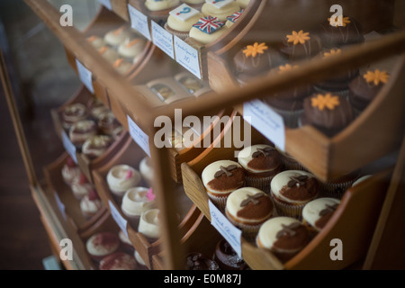 Kuckucksnest Bäckerei in Edinburgh, Schottland Stockfoto