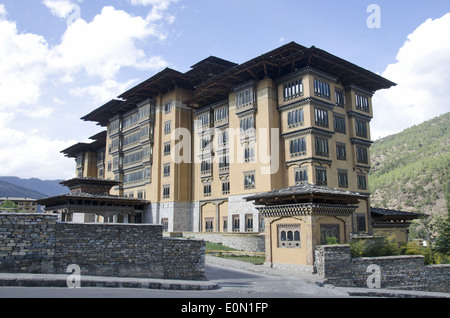 Taj Tashi Hotel, Thimphu, Bhutan Stockfoto