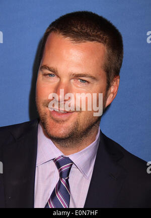 14. Mai 2014 - New York, New York, US - Schauspieler CHRIS O'DONNELL besucht die 2014 CBS Upfront Präsentation im Lincoln Center statt. (Bild Kredit: Nancy Kaszerman/ZUMAPRESS.com ©) Stockfoto