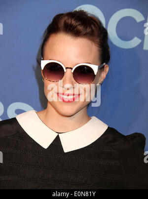 New York, New York, USA. 14. Mai 2014. Schauspielerin RENEE FELICE SMITH besucht die 2014 CBS Upfront Präsentation im Lincoln Center statt. Nancy Kaszerman/ZUMAPRESS.com/Alamy © Live-Nachrichten Stockfoto