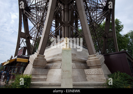 Denkmal Gustave Eiffel, Paris, Frankreich - Gustave Eiffel Monument, Paris, Frankreich Stockfoto