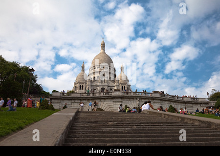 Sacre Coeur, Paris, Frankreich - Sacre Coeur, Paris, Frankreich Stockfoto