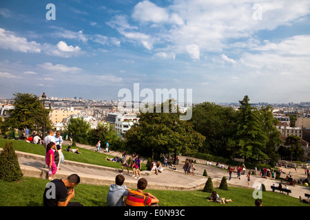 Sacre Coeur, Paris, Frankreich - Sacre Coeur, Paris, Frankreich Stockfoto