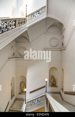 Treppe, Palazzo Massimo Alle Terme, Rom, Italien Stockfoto