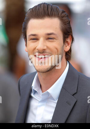 GASPARD ULLIEL SAINT-LAURENT PHOTOCALL. 67. CANNES FILM-FESTIVAL CANNES Frankreich 17. Mai 2014 Stockfoto