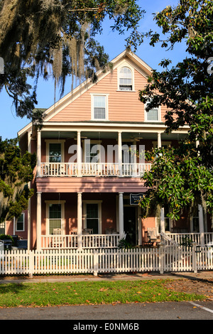 Spencer House Inn in St. Marys Stadt, Georgien Stockfoto