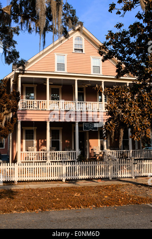 Spencer House Inn in St. Marys Stadt, Georgien Stockfoto