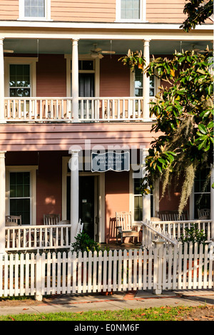 Spencer House Inn in St. Marys Stadt, Georgien Stockfoto