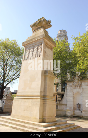 Der Portsmouth Kenotaph, das 1st World War Memorial Stockfoto