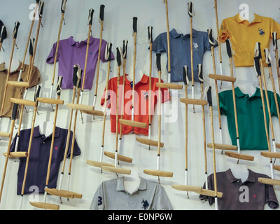 US Polo Association Store Interieur, NYC Stockfoto