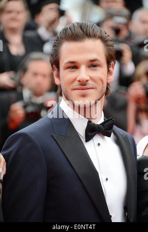Cannes, Frankreich. 17. Mai 2014. CANNES, Frankreich - 17. Mai: Gaspard Ulliel besuchen die "Saint Laurent" Premiere auf der 67. jährlichen Filmfestspiele von Cannes am 17. Mai 2014 in Cannes, Frankreich. Bildnachweis: Friedrich Injimbert/ZUMAPRESS.com/Alamy Live-Nachrichten Stockfoto