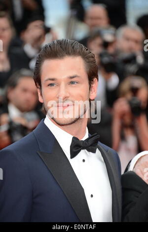Cannes, Frankreich. 17. Mai 2014. CANNES, Frankreich - 17. Mai: Gaspard Ulliel besuchen die "Saint Laurent" Premiere auf der 67. jährlichen Filmfestspiele von Cannes am 17. Mai 2014 in Cannes, Frankreich. Bildnachweis: Friedrich Injimbert/ZUMAPRESS.com/Alamy Live-Nachrichten Stockfoto
