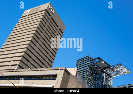 Sydney Australien, Chippendale, One Central Park, Eigentumswohnung Wohnapartments Gebäude Gebäude Gehäuse, Gebäudekomplex, vertikaler Garten Stockfoto