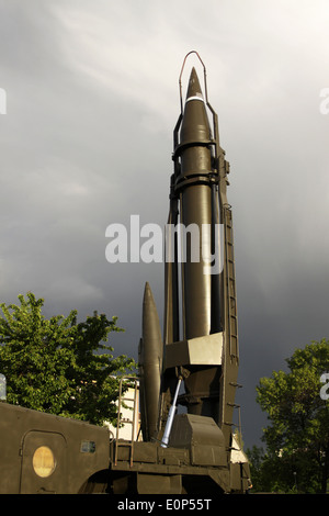 Sowjetischen ballistischen Raketen des 80-th. Stockfoto
