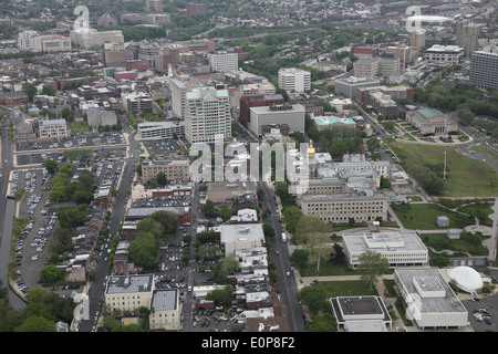 Luftaufnahme von Trenton, New Jersey Stockfoto