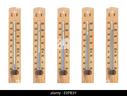 Thermometer Stockfoto