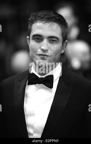 18. Mai 2014 - Cannes, Frankreich - CANNES, Frankreich - Mai 18: Robert Pattinson besucht "The Rover" Premiere auf dem 67. jährlichen Cannes Film Festival am 18. Mai 2014 in Cannes, Frankreich. (Kredit-Bild: © Friedrich Injimbert/ZUMAPRESS.com) Stockfoto