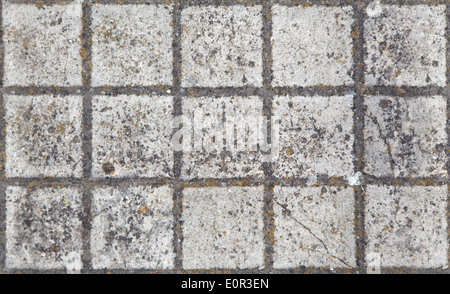 Nahtlos kachelbar Textur des Platzes Pflastersteine Stockfoto