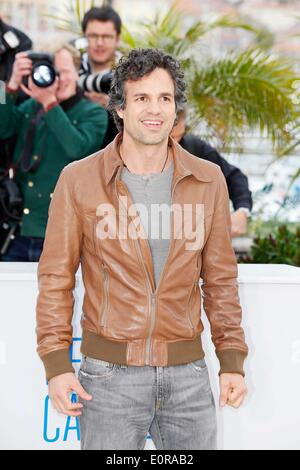 Cannes, Frankreich. 19. Mai 2014. Mark Ruffalo Foxcatcher Credit: Roger Harvey/Globe Photos/ZUMAPRESS.com/Alamy Live-Nachrichten Stockfoto