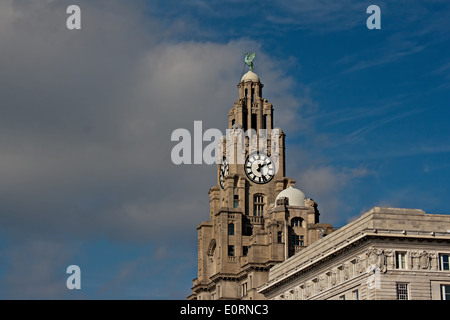 Liverpools Welterbe Status Waterfront Gebäude Stockfoto