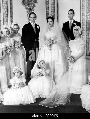Prinzessin Margaret und Earl of Snowdon Mi Stockfoto
