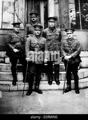 Biologe Alexander Fleming dient im Krieg Stockfoto