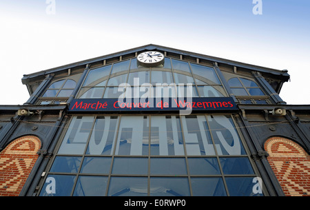 Eingang zum Markt Wazemmes, Lille, Frankreich Stockfoto