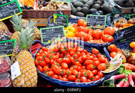 Wazemmes Markt, Lille, Frankreich Stockfoto