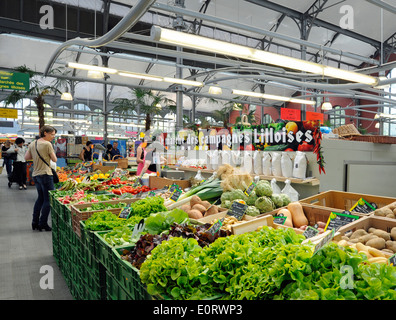 Wazemmes Markt, Lille, Frankreich Stockfoto