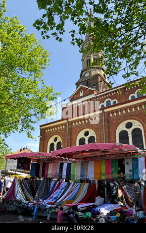 Wazemmes Markt, Lille, Frankreich Stockfoto