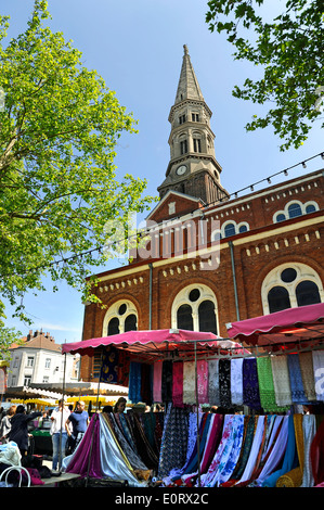 Wazemmes Markt, Lille, Frankreich Stockfoto