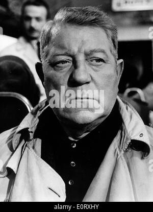 Nahaufnahme des französischen Schauspielers Jean Gabin Stockfoto