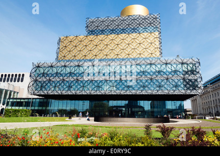 Neue Bibliothek in Birmingham City Centre, Großbritannien. Stockfoto
